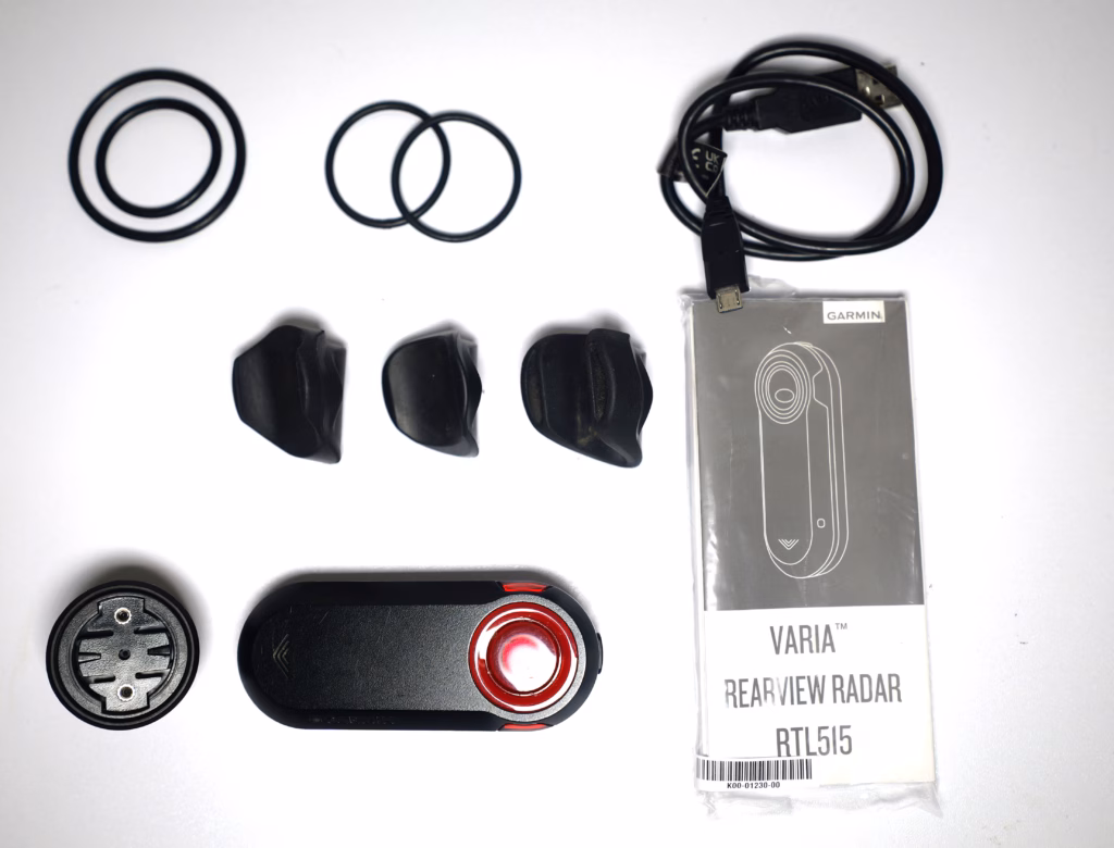 Garmin Varia Radar Box Contents