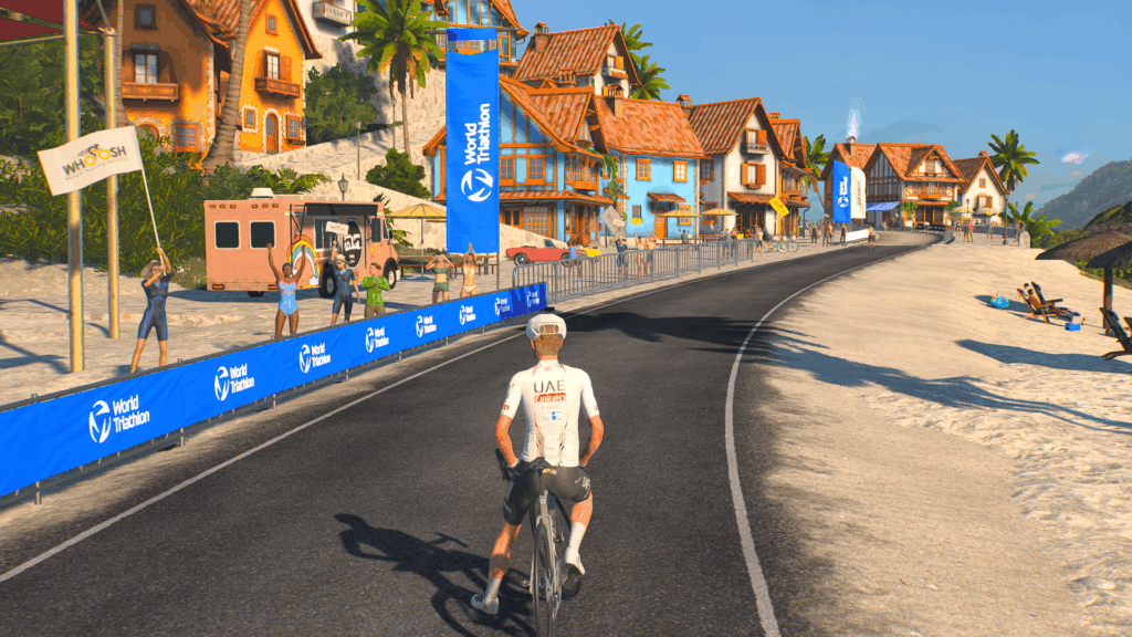 Indoor Cycling Screenshot from Mywhoosh in 4k Resolution