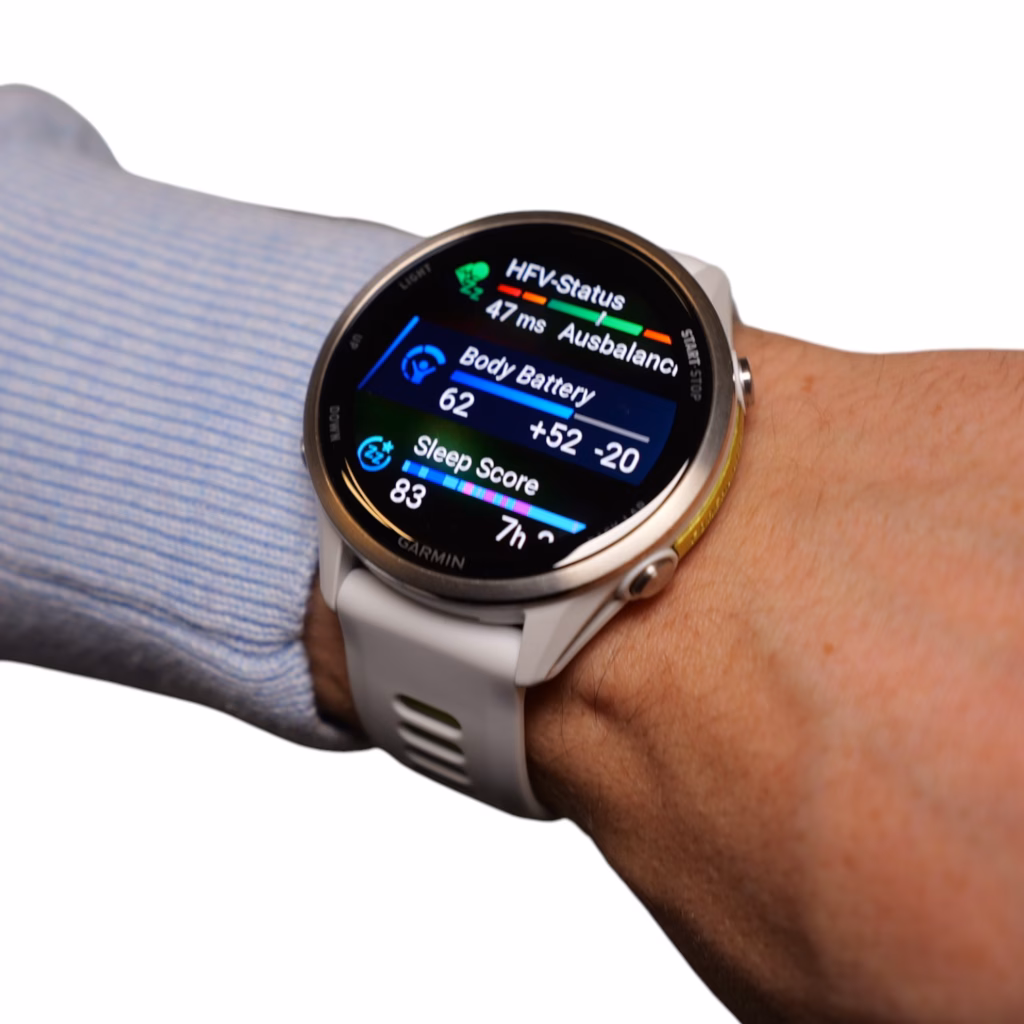 Garmin Forerunner 970 health data