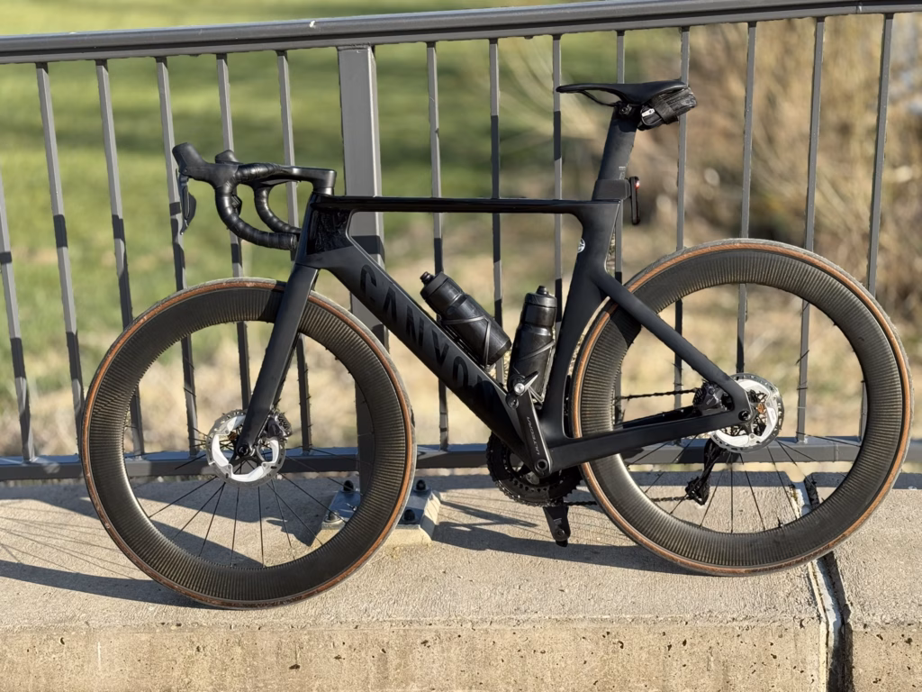Road Bike Saddle Bag on a Canyon Aeroad