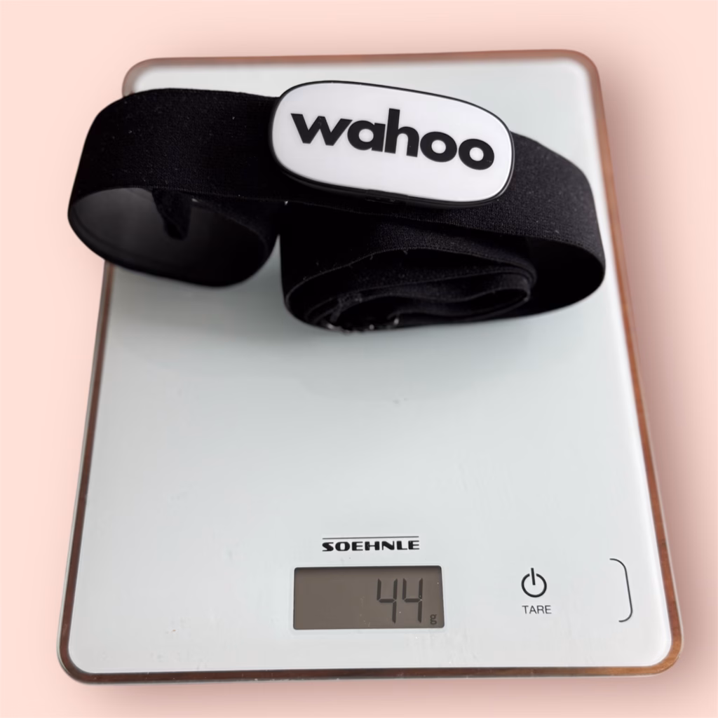 Wahoo TRACKR Heart Rate review - 44 grams on the scales