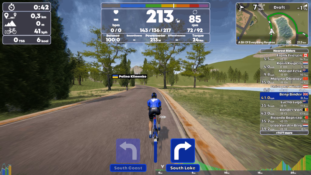 Tacx Neo 2T test with Training Peaks Virtual