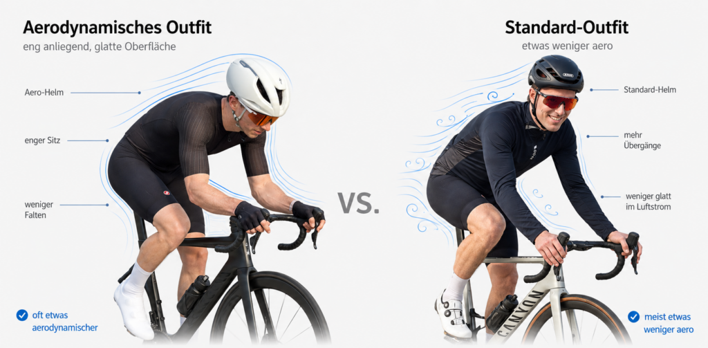 Improve road bike aerodynamics