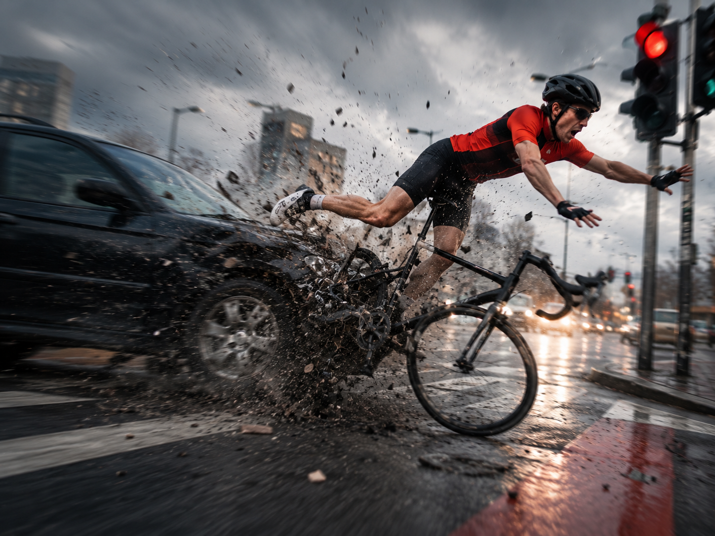 Road safety for road cyclists