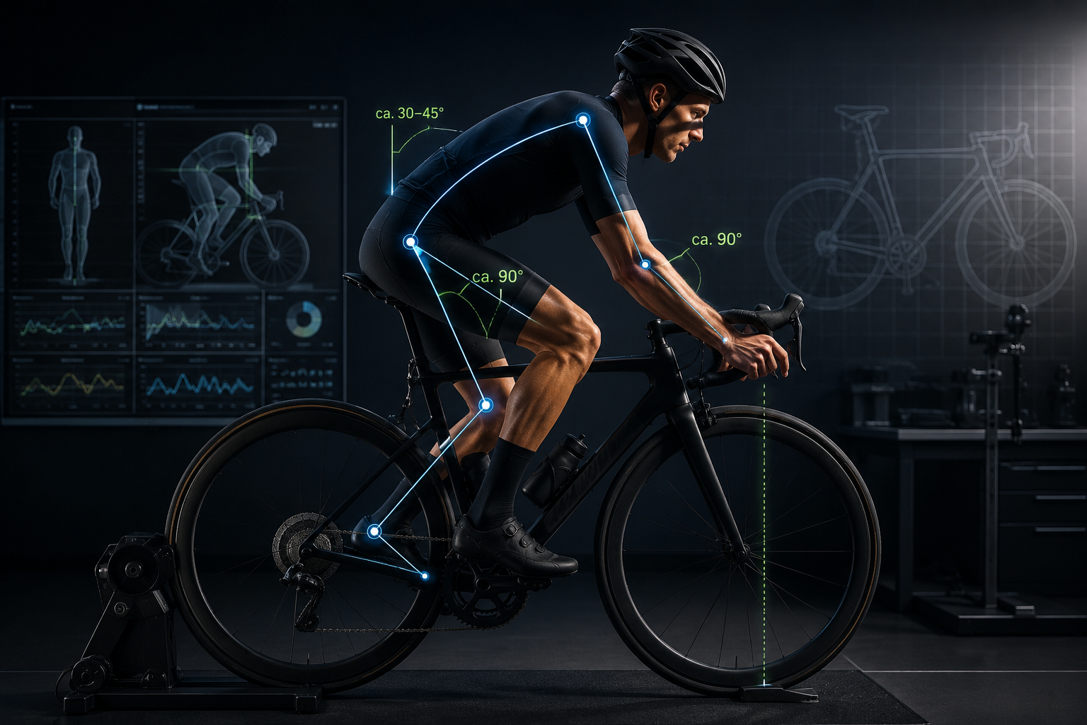 Bike fit and riding position on a road bike