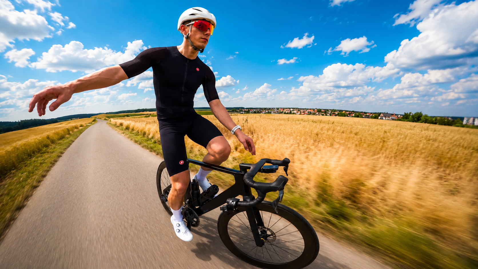 Basic bike control on a road bike