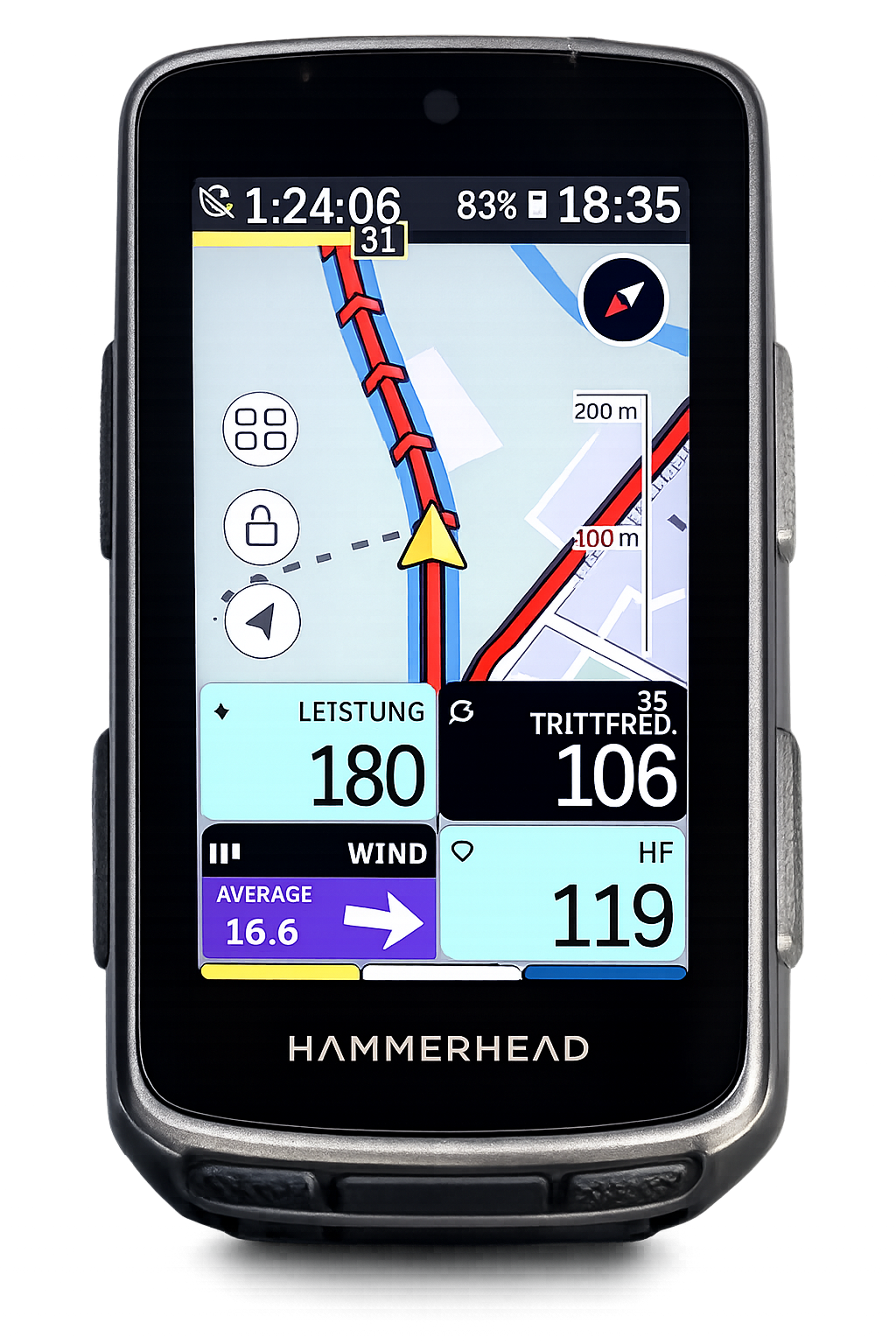 Hammerhead Karoo 3 compared with the Garmin Edge 850