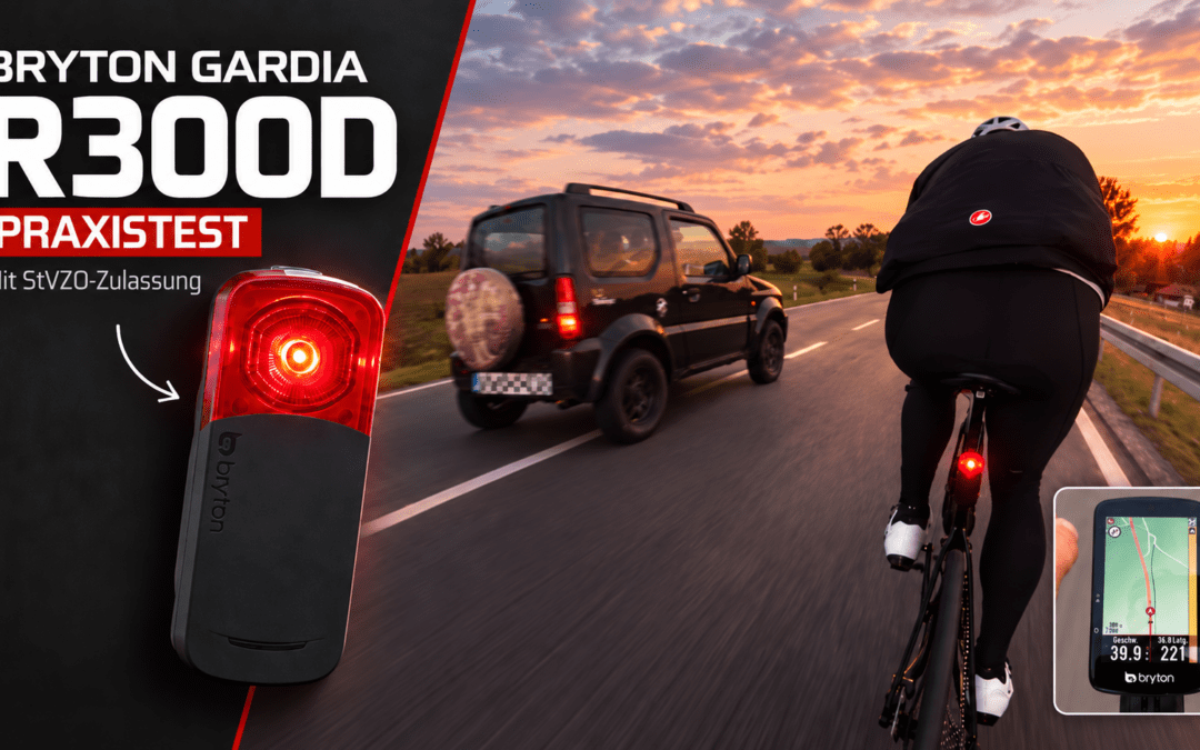 Bryton Gardia R300D review: the insider tip among cycling radars?